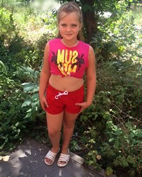 children in leggings